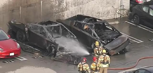 美国加州圣莫尼卡停车场新能源自燃，中科永安消防方案护航