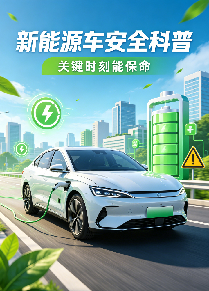 新能源车越来越多，这份安全科普请收好，关键时刻能保命
