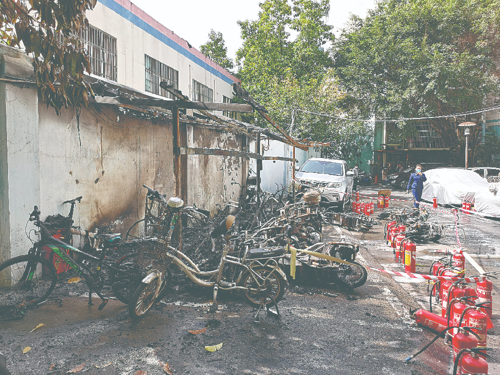 电动车棚连烧3辆！中科永安：调查报告没说的“复燃真相”在这里