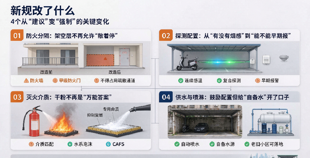 电动车棚消防新规落地倒计时：广州物业的4道必答题